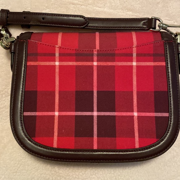 NWOT Kate Spade Leila Plaid Crossbody & CC Wallet - Picture 5 of 14
